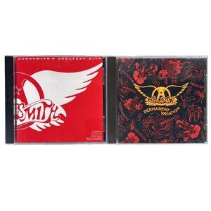 Aerosmith Permanent Vacation Greatest Hits CD Set
